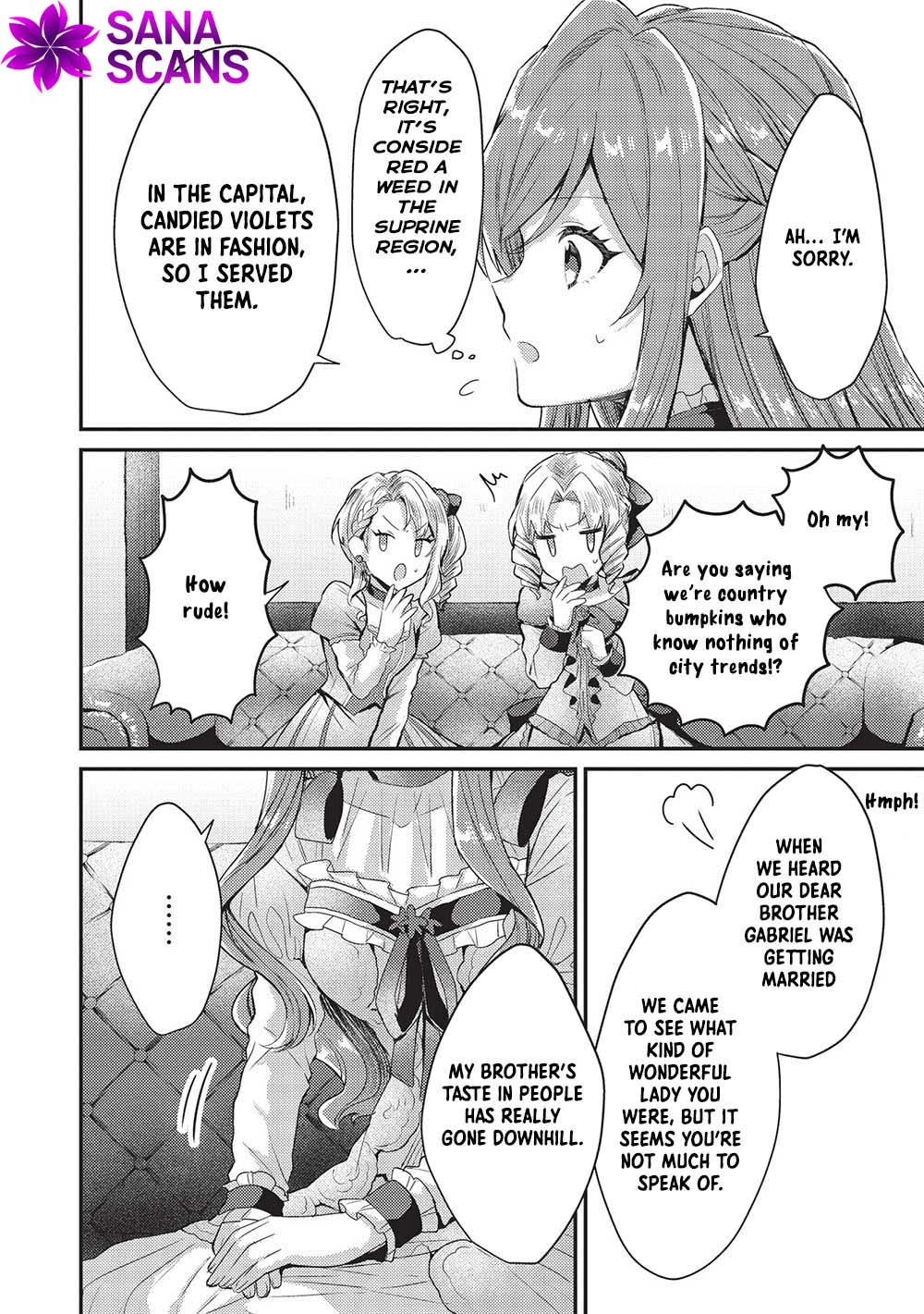 The Slime Duke and the Fallen Noble Lady’s Surprisingly Happy Engagement Chapter 12 - . Page 4